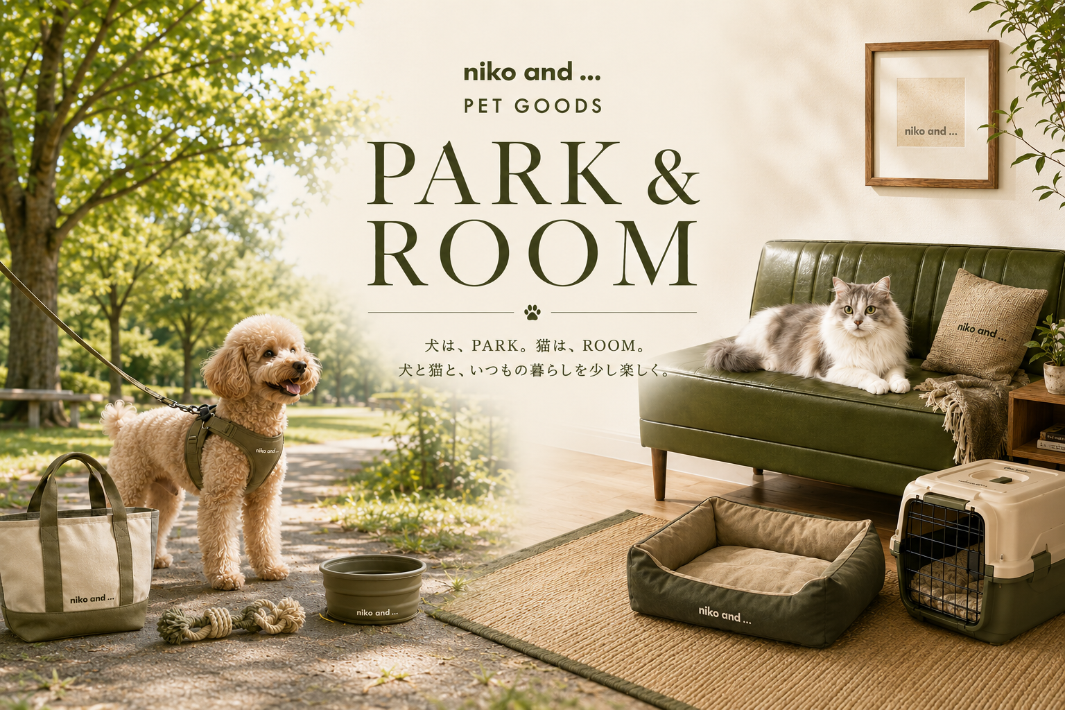 niko and ... PARK & ROOM PET GOODS